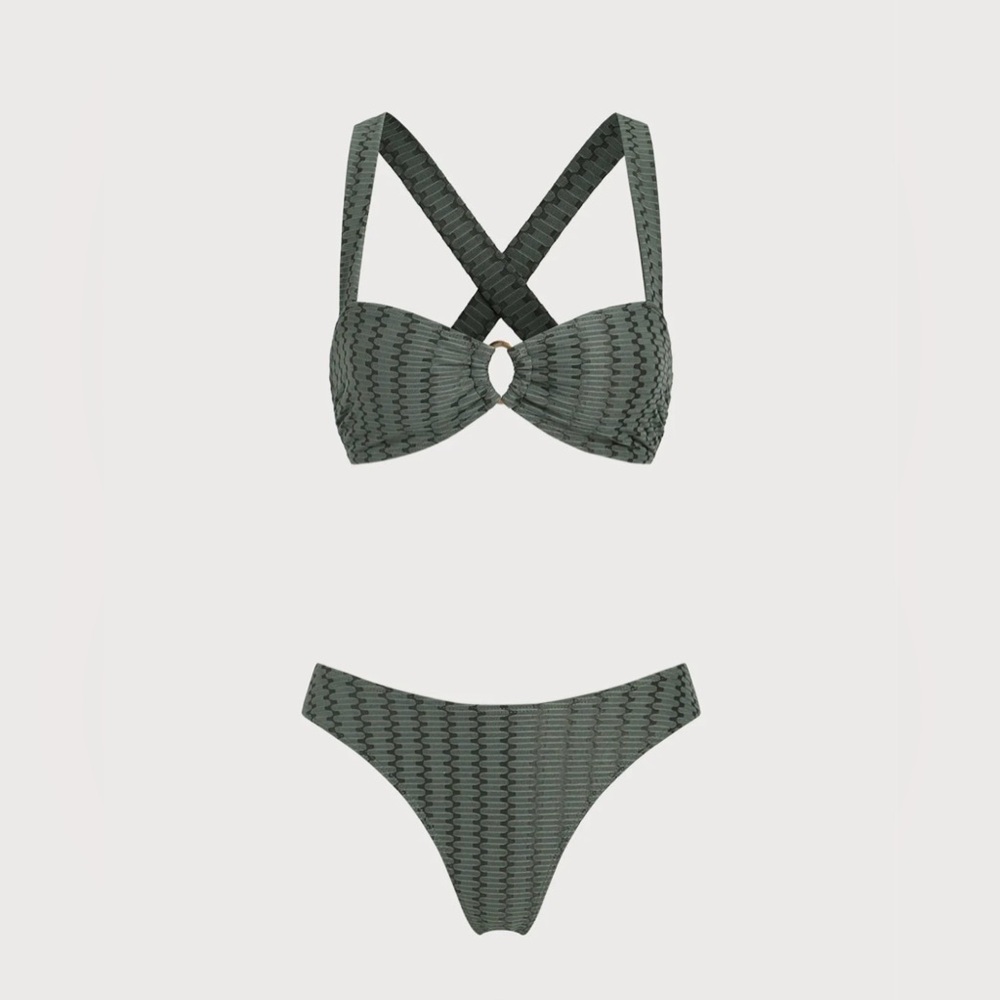 Samiol Olive Green Bikini NWT